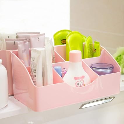 Large Capacity Paper Board Storage Box Desk Decor Stationery Makeup