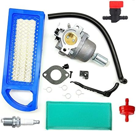 791858 794572 Carburetor with Air Fuel Filter Line Spark Plug replacement for 791888 792358 793224 697190 697141 698445 697190 697141 698620 14hp 15hp 16hp 17hp 17.5 HP 18hp 31A507