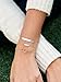 Boosic Multi layer Bracelet Infinity Circel Bar Pearl Charm Multi Strand Bracelet Dainty Jewelry