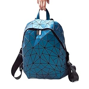 Luminesk Irredescent Luminesk Backpack Geometric Backpack