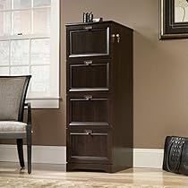 Sauder File Cabinet in Cinnamon Cherry