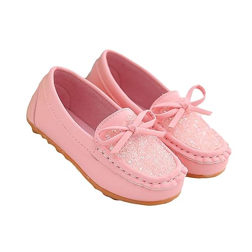 baby pink loafers