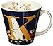 山加商店 Yamaka Shoten MM630-11K Moomin Initial Mug, Capacity( Approx. 11.8 fl oz)