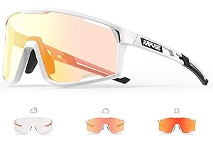 KAPVOE Photochromic Cycling Glasses Men Mountain Bike Sunglasses Women Clear MTB Sports Goggles Bicycle Triathlon K180