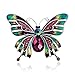 skyllc Fashion European and American Style Colorful Enamel Drop Oil Butterfly Brooch Palace Retro Pin Corsage