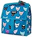PackIt Freezable Lunch Bag with Zip Closure, Catty