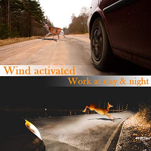 PESTON Deer Whistles for Car Truck Vehicle Motorcycle Warning Device Save a Deer Safety Accessories with Adhesive Tape