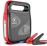 FLYLINKTECH 2500A Arrancador de Coche, 24000mAh Arrancador de Baterias de Coche 
