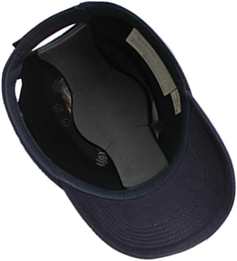 Blue Baseball Bump Cap - Lightweight Safety hard hat head protection Cap by Lucent Path - - 