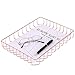 Simmer Stone Rose Gold Desk Tray, Wire Metal Letter File Tray Organizer, Letter Size 12.5