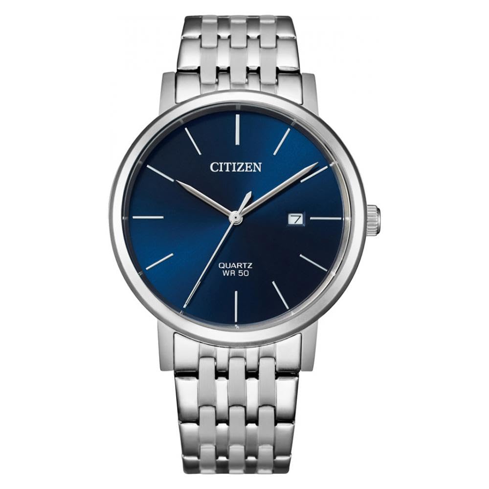 CITIZEN Herren Analog Quarz Uhr mit Edelstahl Armband BI5070-57L