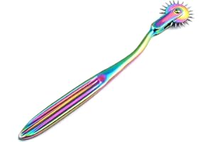 Fun Choice (FC) Stainless Steel Wartenberg Wheel Neuro Pinwheel Multi Color (1 Head)