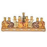 Hanukkah Children's Cat Menorah