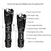 Tactical Flashlight Torch - 18650 Battery and Charger Included, Outlite E6 High-Powered LED Flash Light, Rechargeable Tac Light, Water Resistant Handheld Flashlight, Zoomable and 5 Modes