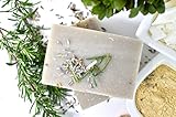 DEAD SEA MUD Soap Bar, 100% Natural and Handmade, Moisturizing, Made with Pure Therapeutic Essentail Oils, Chemical free - 4.5 oz