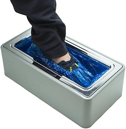 Shoe Cover Dispenser  - Automatic Shoe Cover Dispenser By Snap Wrap - Use It Without Any Power Source - Use It Without Worrying About Springs Or Parts Falling Apart - Commercial Grade