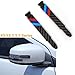 1 Set Carbon Fiber Rear view Mirror Protector Anti-scratch Trim Sticker Perftec Fit BMW 5 7 Series X5 X6