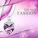 OSIANA Women's CZ Pendant Necklace Made with
