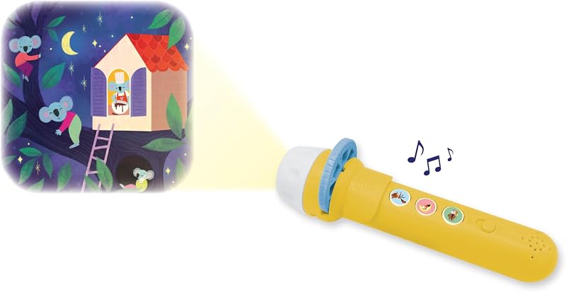 - Lampada sonora meravigliosa - Buona Notte - Storia dei bambini - Lampada per bambini disponibile in 4 Universo - Scatola di storia per bambini evolutiva - Attività per bambini 3 anni e +
