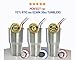 Stainless Steel Metal Straws for YETI, RTIC and OZARK Tumblers Cups fit 30 oz & 20 oz. Multicolor Silicone Clips (4-Pack). Premium Dishwasher Safe, Extra Long, Ergonomically Bent - by PrimeStraws