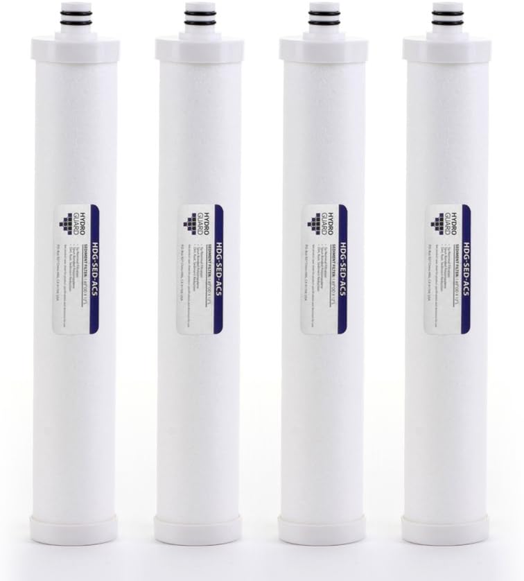 HDG-SED-AC5 Replacement Sediment Filter for Culligan AC30 Reverse Osmosis System (4-Pack)
