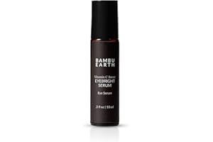 BAMBUEARTH Bambu Earth Vitamin C Boost Eyebright Serum for Dark Circles and Puffiness - Hydrating and Brightening Cream Helps Improve Fine Lines and Wrinkles 3 fl. oz.