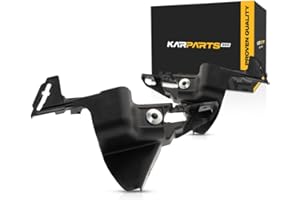 KARPARTS360 For Chevy Camaro 2010 11 12 13 14 2015 Bumper Cover Bracket Driver and Passenger Side | Pair | Front | Made of Plastic | Replacement For GM1042115, GM1043115 | 615343826585, 92243318