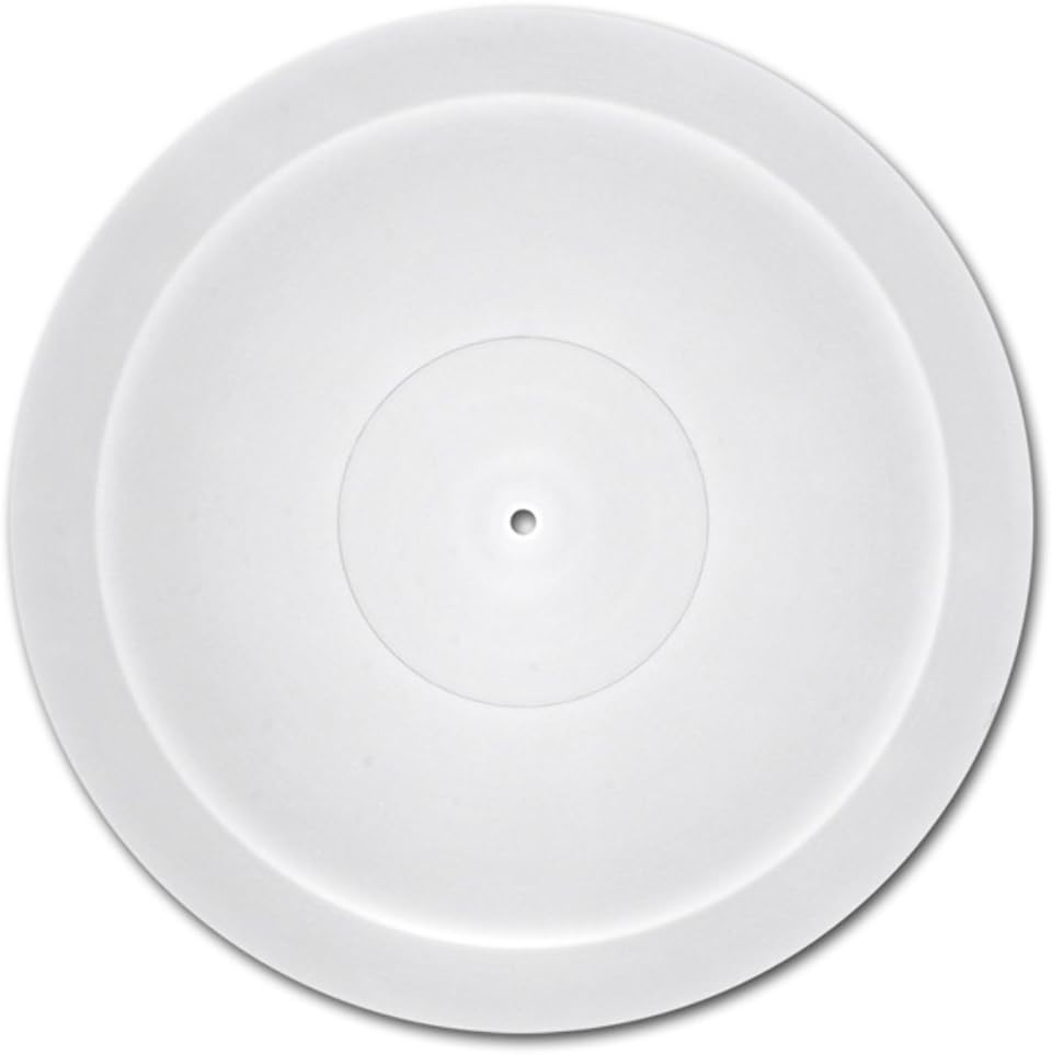 Project Acryl It Acrylic Platter For Project Turntables, white