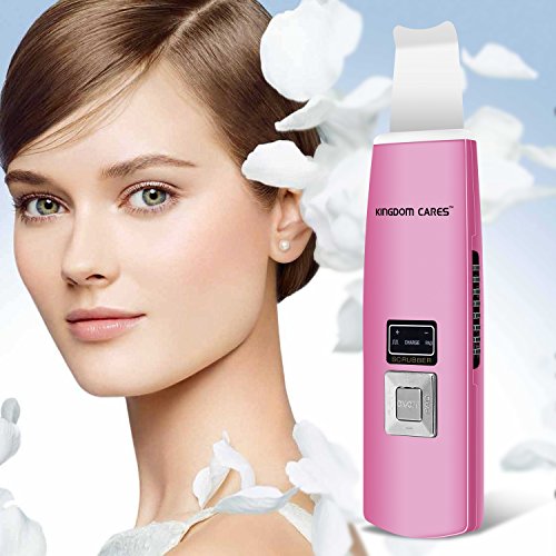 Kingdombeauty sonic skin scrubber blackhead remover acn…