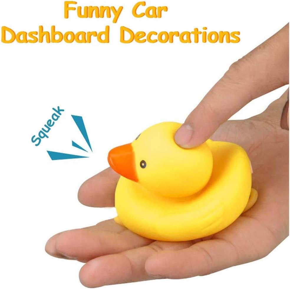 Fuyouta Ninos Cuerno De Bicicleta Ninos Lindos Bicicleta Campana Pato Luces De Bicicleta Campana Apretar Cuernos Decoracion Del Coche Luz Pato De Goma Juguetes Lindo Pato Amarillo Dispositivos De Flotacion Y Seguridad