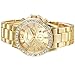 Geneva Golden Alloy Analog Luxury Quartz Wrist Watch Gifts