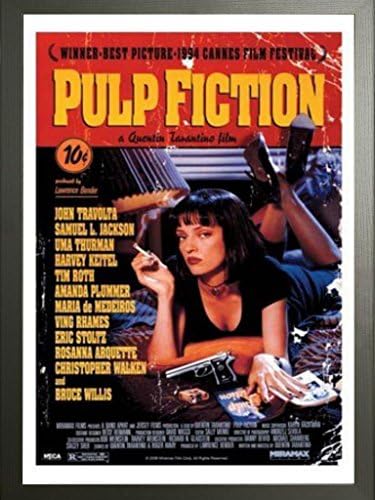 Pulp Fiction Framed Maxi Poster 91.5x61cm (36x24 inches) *Choice of Frame Colours*
