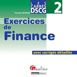Exercices de finance