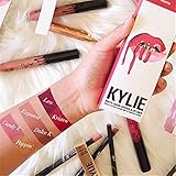 FOrU Lip Liner Makeup Tool Matte Liquid Lipstick&Lip Liner Lip Gloss Kit Set