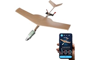 POWERUP 4.0 The Next-Generation Smartphone Controlled Paper Airplane Kit, RC Controlled. Easy to Fly with Autopilot & Gyro Stabilizer. for Hobbyists, Pilots, Tinkerers.