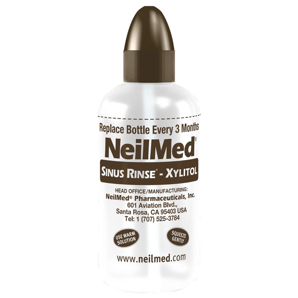 NeilMed Sinus Rinse Kit with Xylitol, 50 Count (Pack of 1)