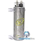 SOUND QUEST CAR AUDIO AMPLIFIER CAPACITOR 2 FARAD DIGITAL POWER CAP NEW
