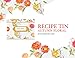 Jot & Mark Decorative Recipe Tin Box for Recipe Cards, Greeting Card Holder | Holds Hundreds of 4” x 6” Cards (Autumn Floral)