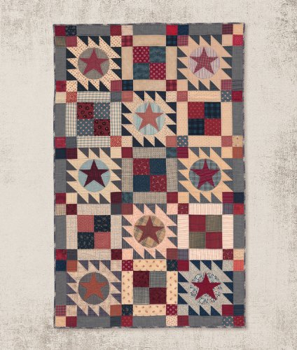 The Blue and the Gray: Quilt Patterns using Civil War Fabrics
