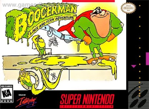 Boogerman - A Pick and Flick Adventure - Super Nintendo (Renewed)