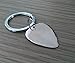 Charm.L Grace Father's Keychain Quote Guitar Pick I couldn't Pick a Better Dad Fathers Day Gift