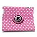 ELEOPTION Auto Sleep/Wake Function 360 Degree Rotating Smart Case Cover for 7.9 inch Apple iPad Mini/iPad Mini 2 Mini 3 with Retina with a Stylus as a Gift (Polka Dot Pink)