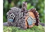 Miniature Dollhouse FAIRY GARDEN ~ Micro Mini Log House ~ NEW