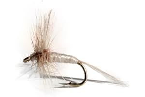 Flies Direct Pale Morning Dun Assortment Trout Fishing Flies (1-Dozen), White