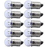MEETOOT 10pcs E10 Mini Light Bulbs 2.5V 0.3A