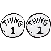 Thing 1 2 Large 2 Pieces Iron On Patch Halloween Costume Accessories Standard