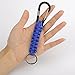 EOTW Paracord Keychain with Carabiner Military Braided Lanyard Utility Survival Lanyard King Ring Hook for Keys Knife Flashlight for Outdoor Camping Hiking Backpack 4Pack