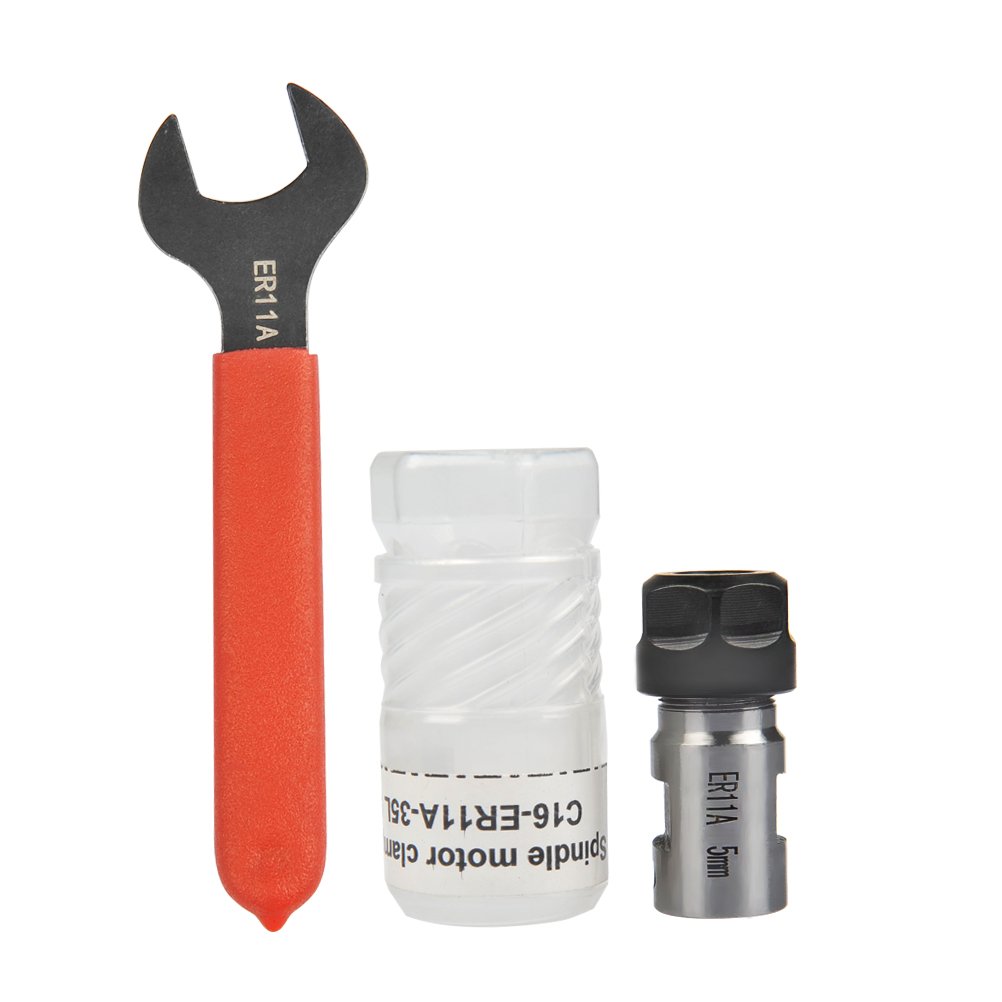 BUYGOO ER11 5MM Motor Shaft Collet Chuck Spindle Extension Rod Inner