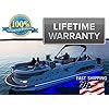 PONTOON-lighting-kit-UNIVERSAL-will-fit-any-pontoon-or-boat-Remote-Control-Color-Selectable-Under-Deck-or-Around-the-hull-LIFETIME-WARRANTY-Red-Green-Blue-White-Orange-Purple-more