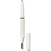 jane iredale PureBrow Shaping Pencil Retractable Pencil + Spoolie Expertly Outlines, Shapes, Fills, & Fluffs, Water-Resistant, Smudge-Proof Formula